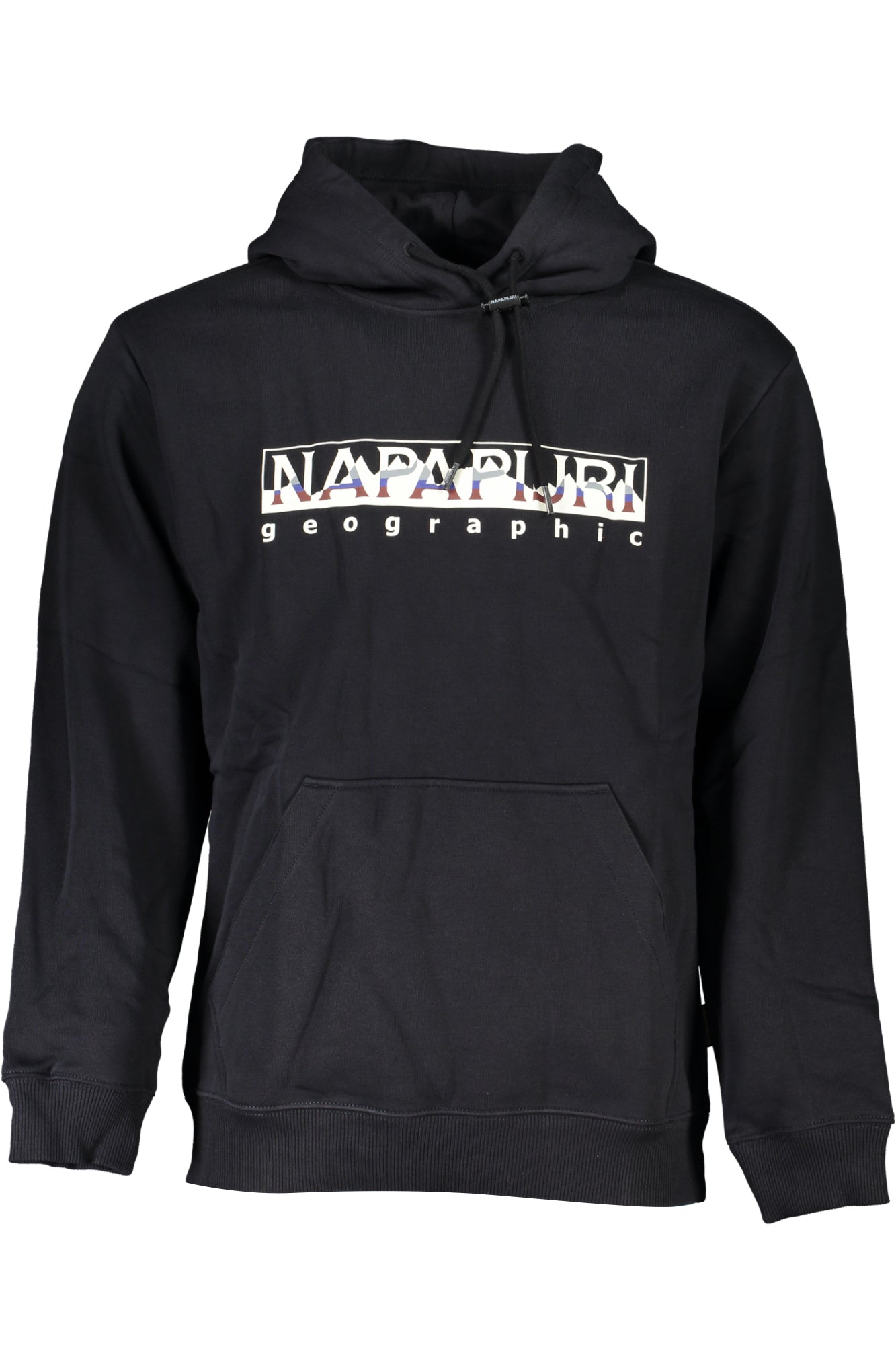 NAPAPIJRI SCHWARZES HERREN-SWEATSHIRT MIT REISSVERSCHLUSS
