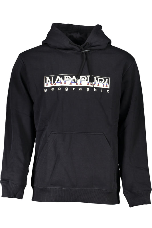 NAPAPIJRI SCHWARZES HERREN-SWEATSHIRT MIT REISSVERSCHLUSS