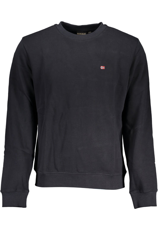 NAPAPIJRI SCHWARZES HERREN-SWEATSHIRT MIT REISSVERSCHLUSS