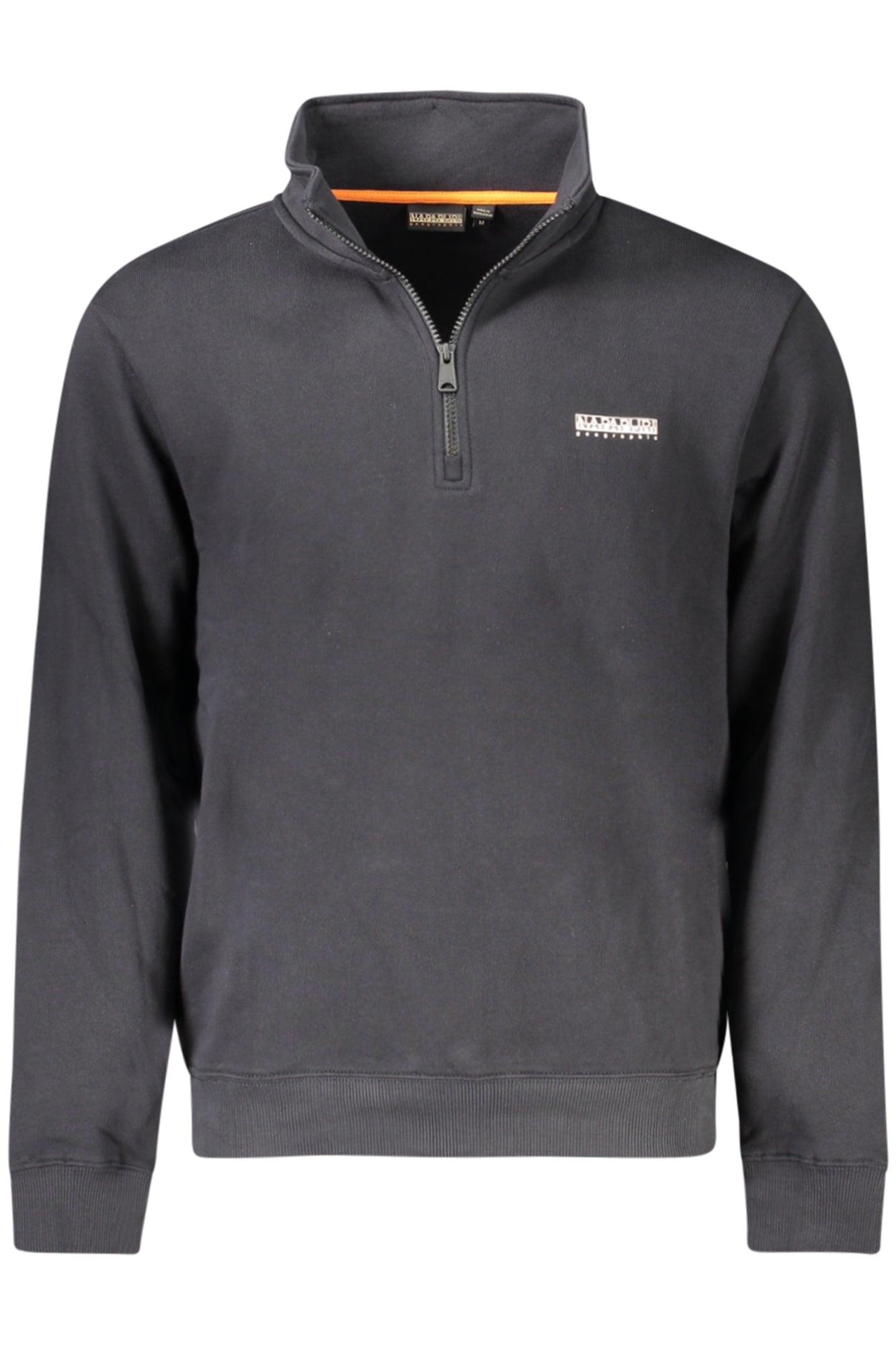 NAPAPIJRI HERREN-SWEATSHIRT MIT REISSVERSCHLUSS SCHWARZ