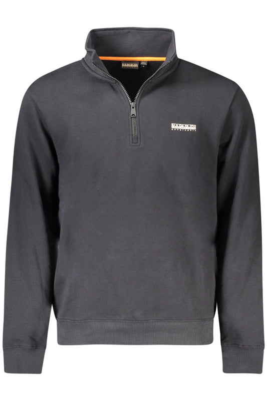 NAPAPIJRI HERREN-SWEATSHIRT MIT REISSVERSCHLUSS SCHWARZ