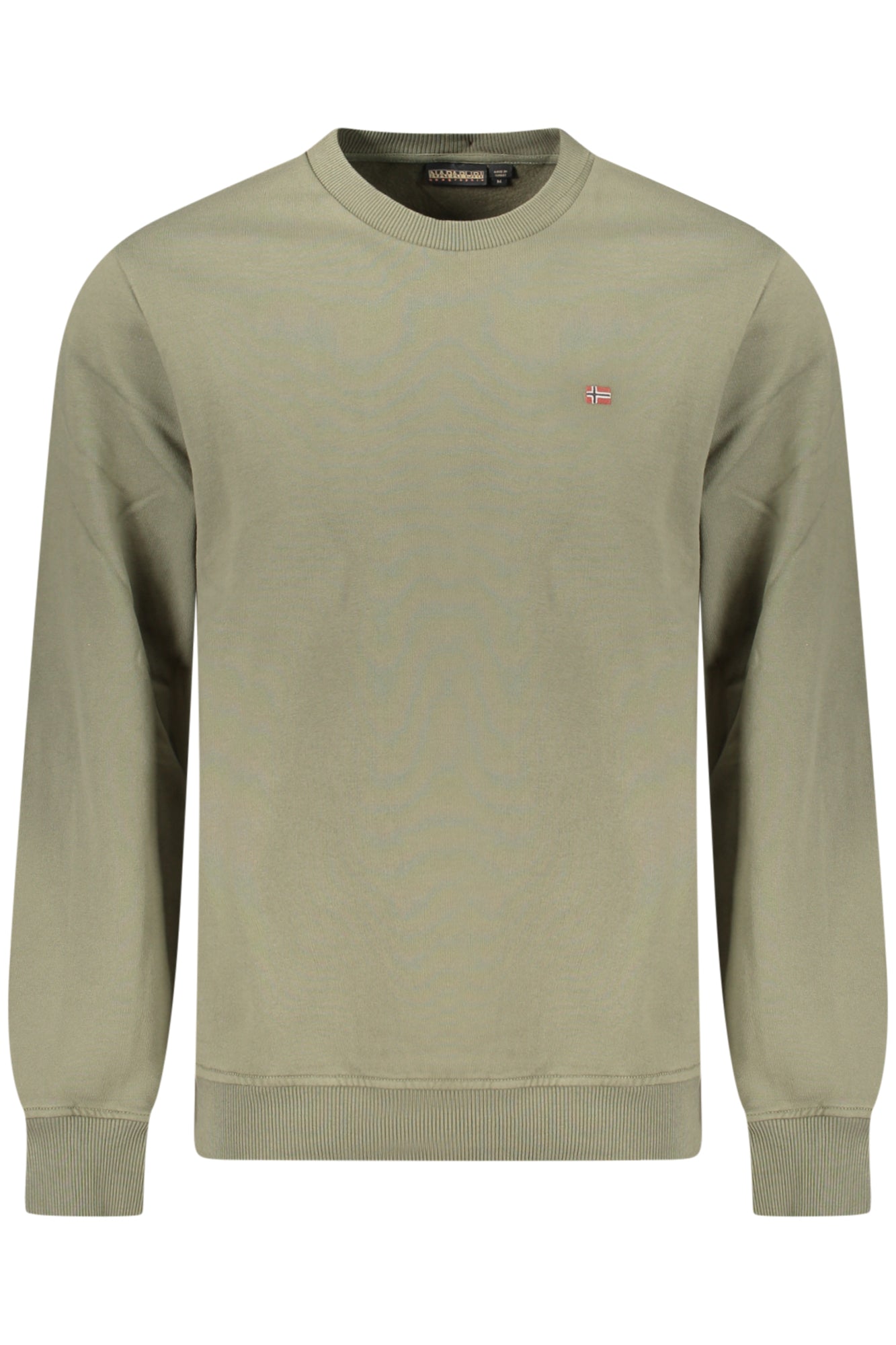 NAPAPIJRI HERREN-SWEATSHIRT MIT ZIP, GRÜN