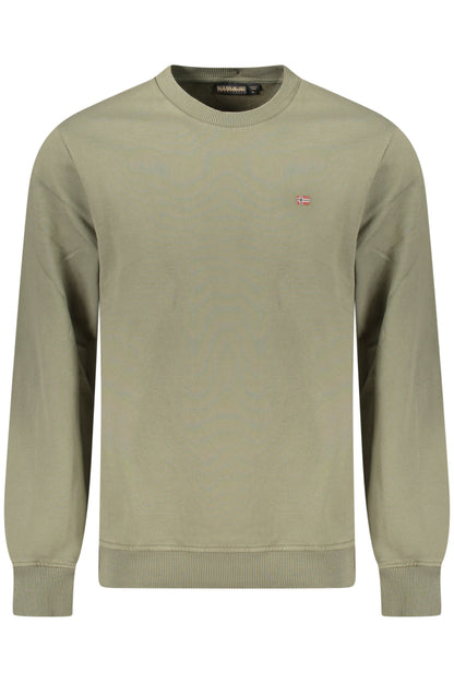 NAPAPIJRI HERREN-SWEATSHIRT MIT ZIP, GRÜN