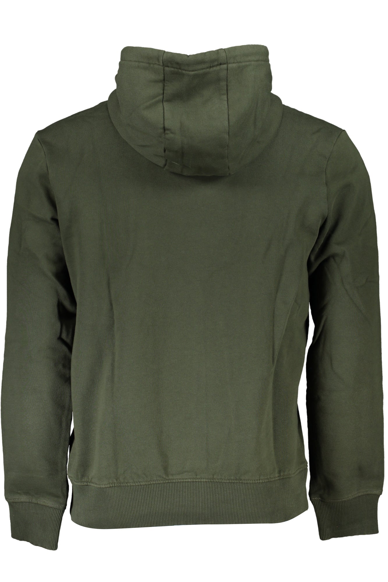 NAPAPIJRI GRÜNES HERREN-SWEATSHIRT MIT REISSVERSCHLUSS