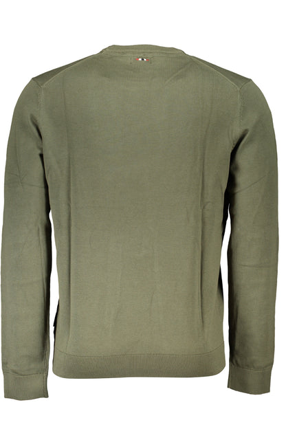 NAPAPIJRI GRÜNER HERRENPULLOVER