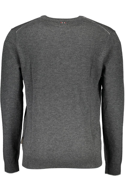 NAPAPIJRI GRAUER PULLOVER FÜR HERREN