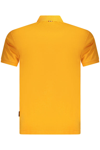 NAPAPIJRI KURZARM-POLOSHIRT HERREN ORANGE