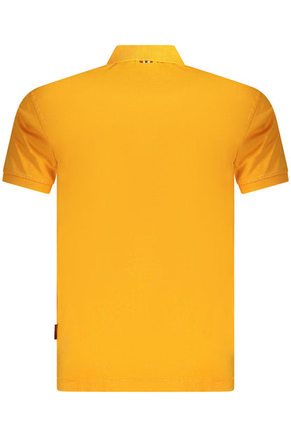 NAPAPIJRI KURZARM-POLOSHIRT HERREN ORANGE