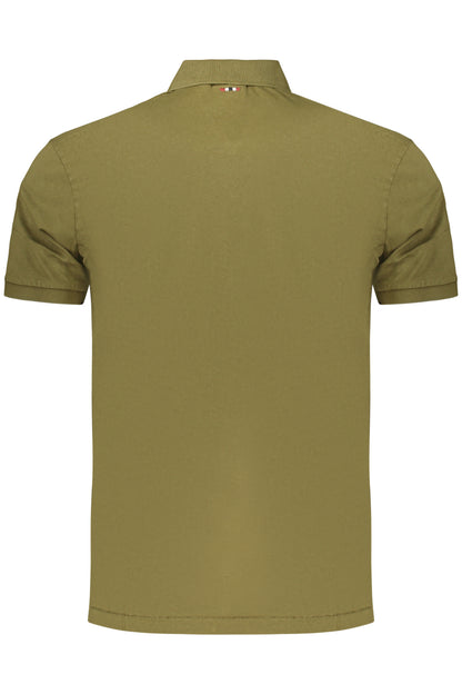 NAPAPIJRI HERREN-KURZARM-POLOSHIRT, GRÜN
