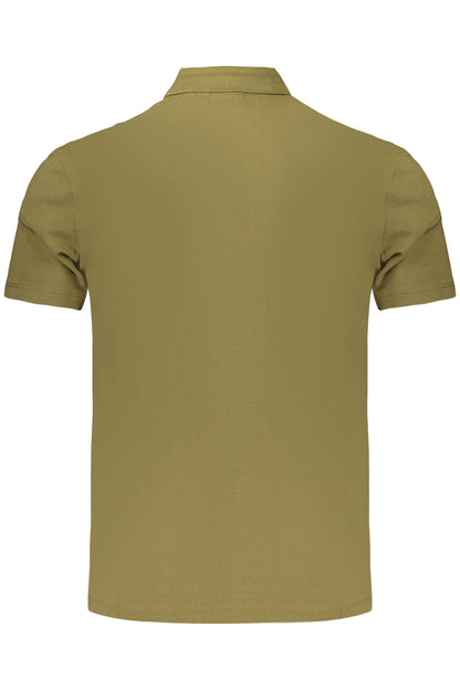 NAPAPIJRI HERREN-KURZARM-POLOSHIRT, GRÜN