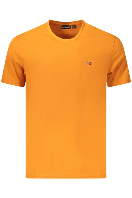 Napapijri Herren Kurzarm-T-Shirt Orange
