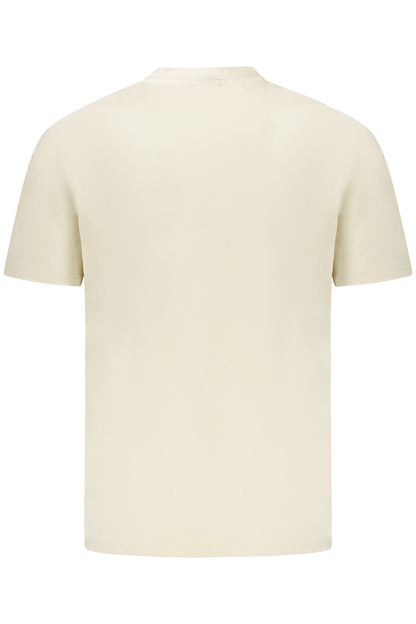 NAPAPIJRI HERREN-KURZARM-T-SHIRT, BEIGE