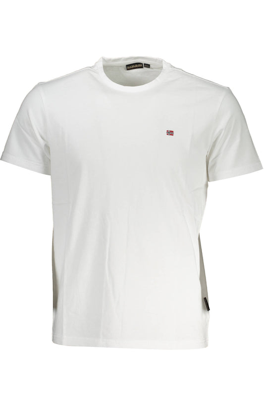 NAPAPIJRI KURZARM-T-SHIRT HERREN WEISS