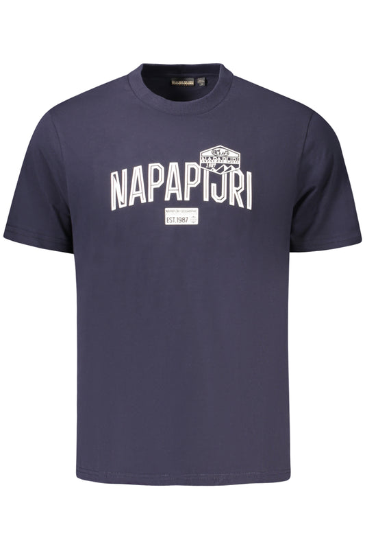 NAPAPIJRI HERREN KURZARM-T-SHIRT, BLAU