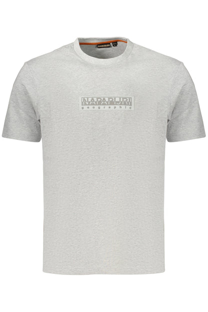 NAPAPIJRI Herren Kurzarm-T-Shirt Grau