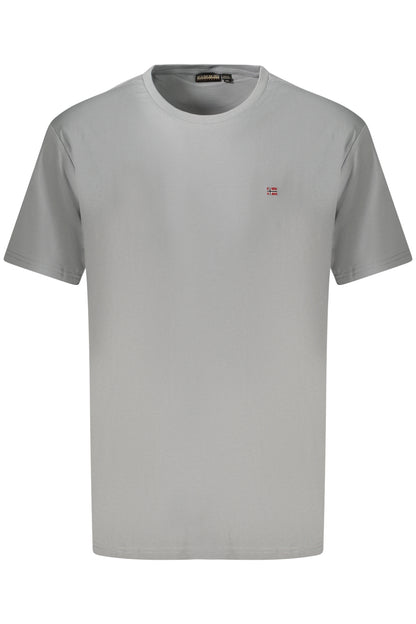 NAPAPIJRI Herren Kurzarm-T-Shirt Grau