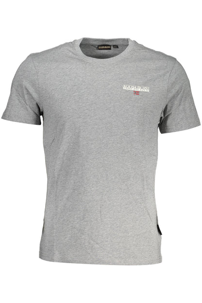 NAPAPIJRI KURZARM-T-SHIRT HERREN GRAU