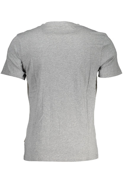 NAPAPIJRI KURZARM-T-SHIRT HERREN GRAU