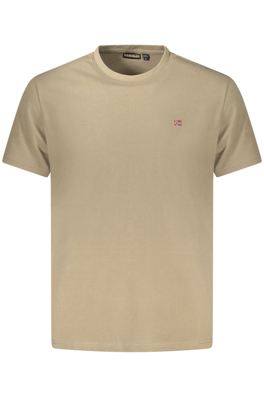 Napapijri Herren-Kurzarm-T-Shirt, Braun