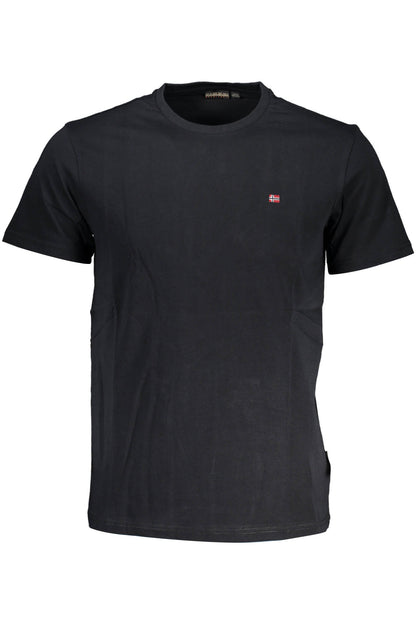 NAPAPIJRI KURZARM-T-SHIRT HERREN SCHWARZ