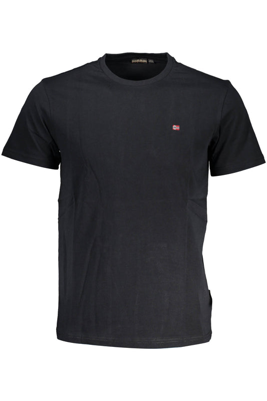 NAPAPIJRI KURZARM-T-SHIRT HERREN SCHWARZ