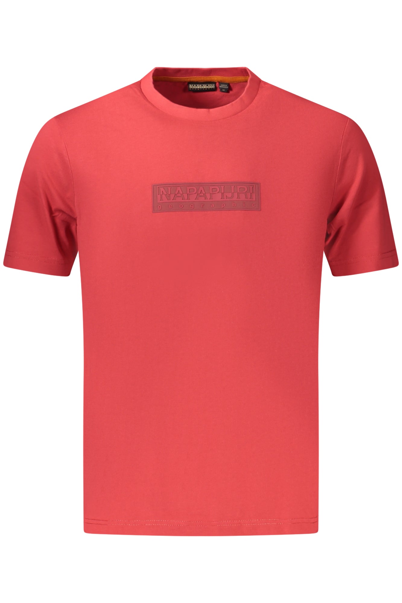 NAPAPIJRI Herren-T-Shirt mit kurzen Ärmeln, Rot