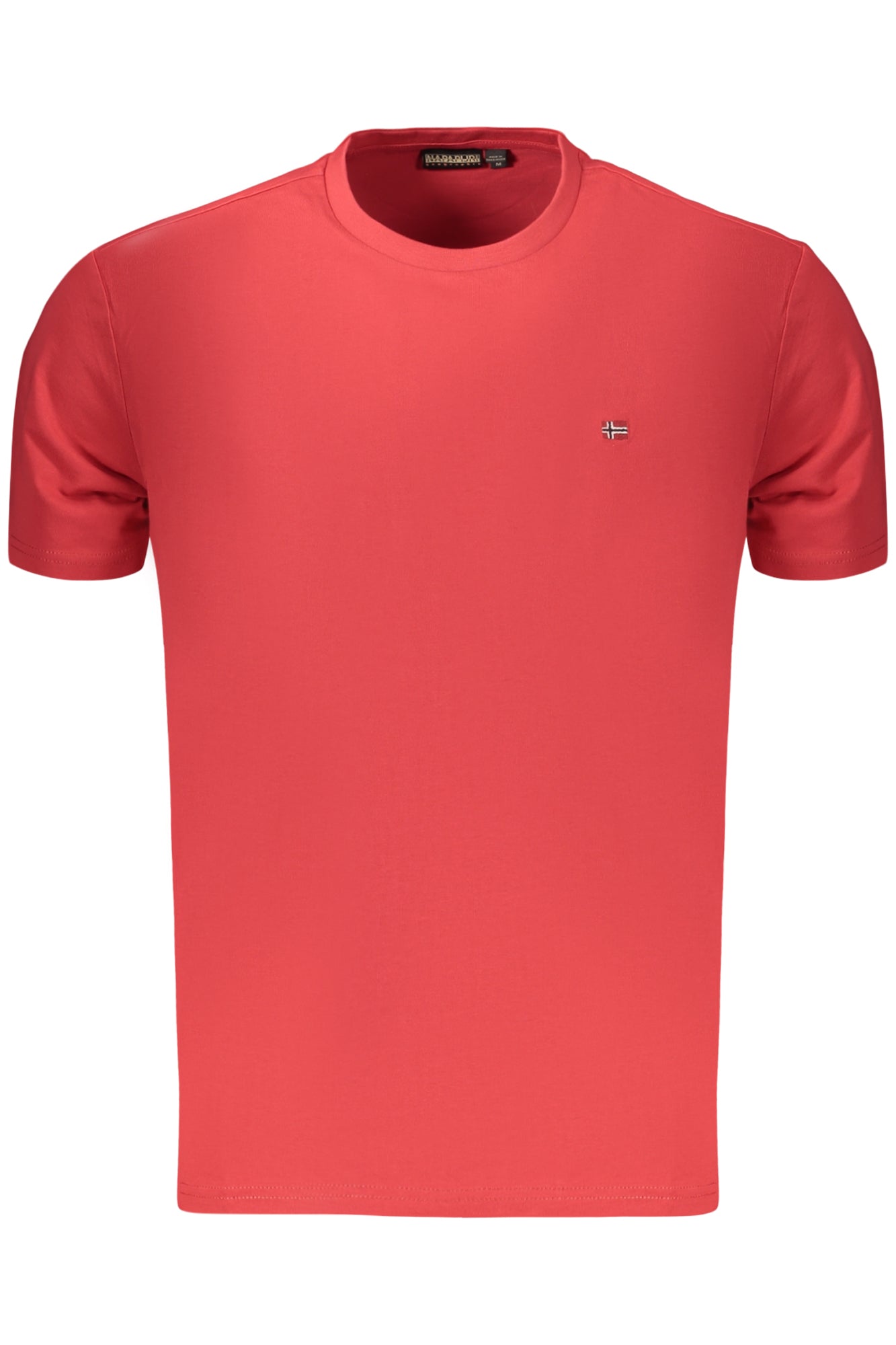 NAPAPIJRI Herren-T-Shirt mit kurzen Ärmeln, Rot