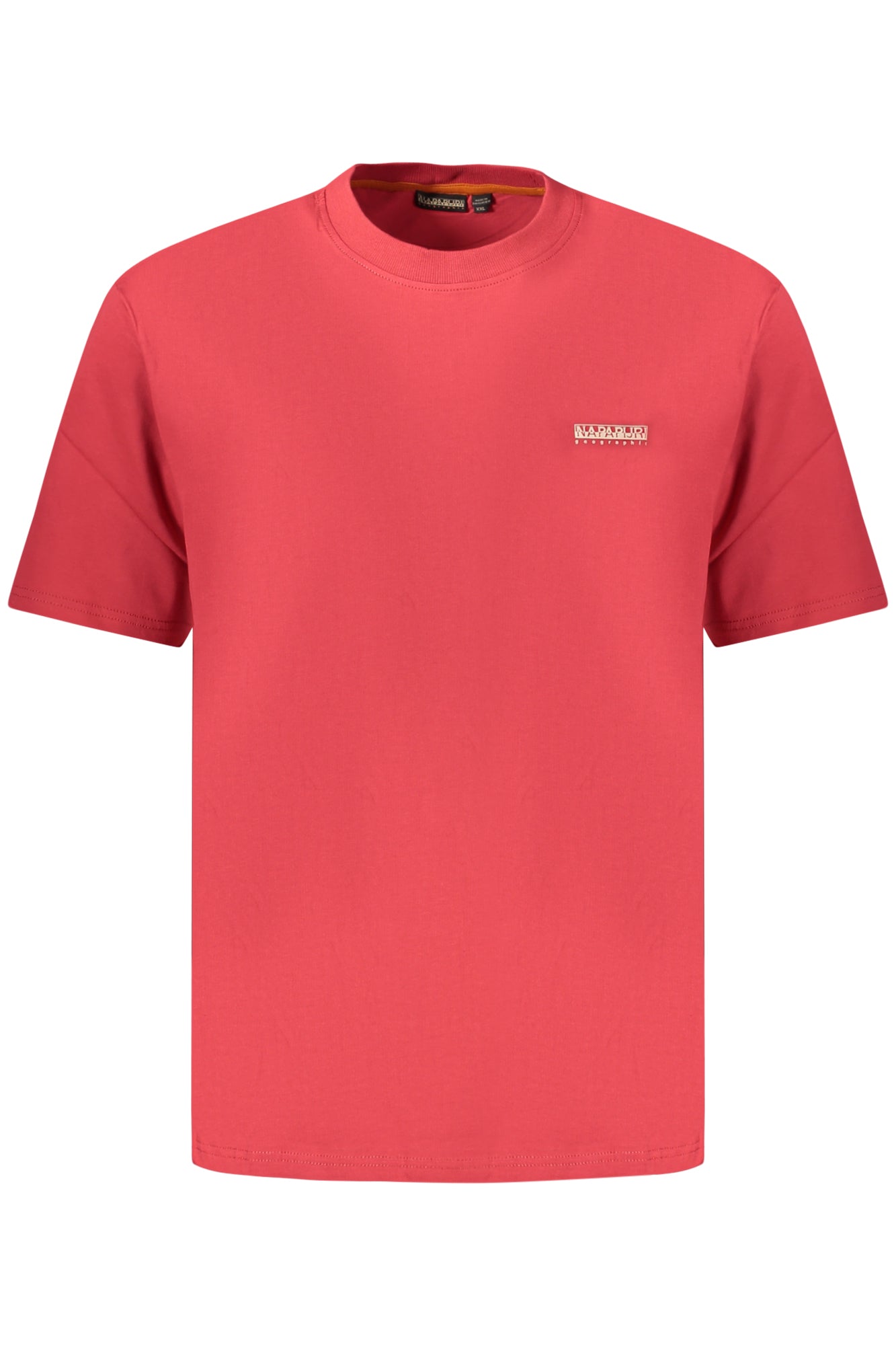 NAPAPIJRI Herren-T-Shirt mit kurzen Ärmeln, Rot