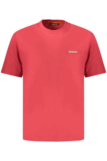 NAPAPIJRI Herren-T-Shirt mit kurzen Ärmeln, Rot