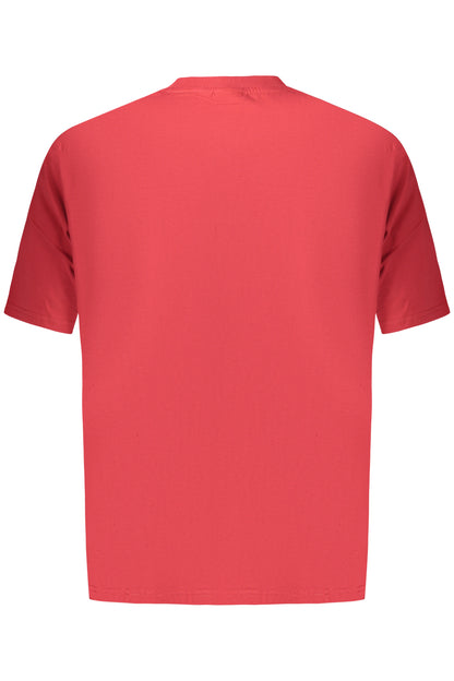 NAPAPIJRI Herren-T-Shirt mit kurzen Ärmeln, Rot