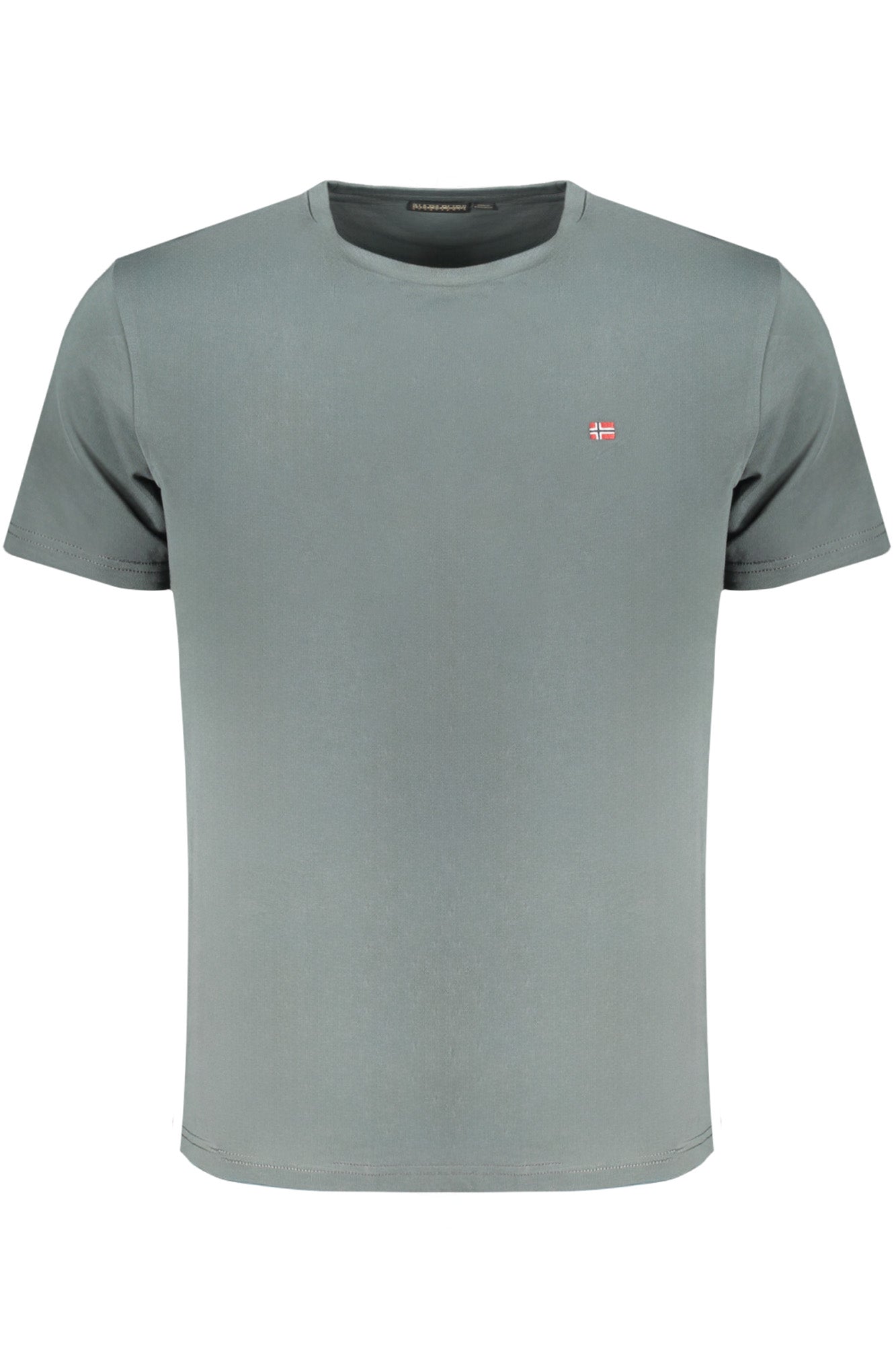 NAPAPIJRI GRÜNES KURZARM-T-SHIRT FÜR HERREN