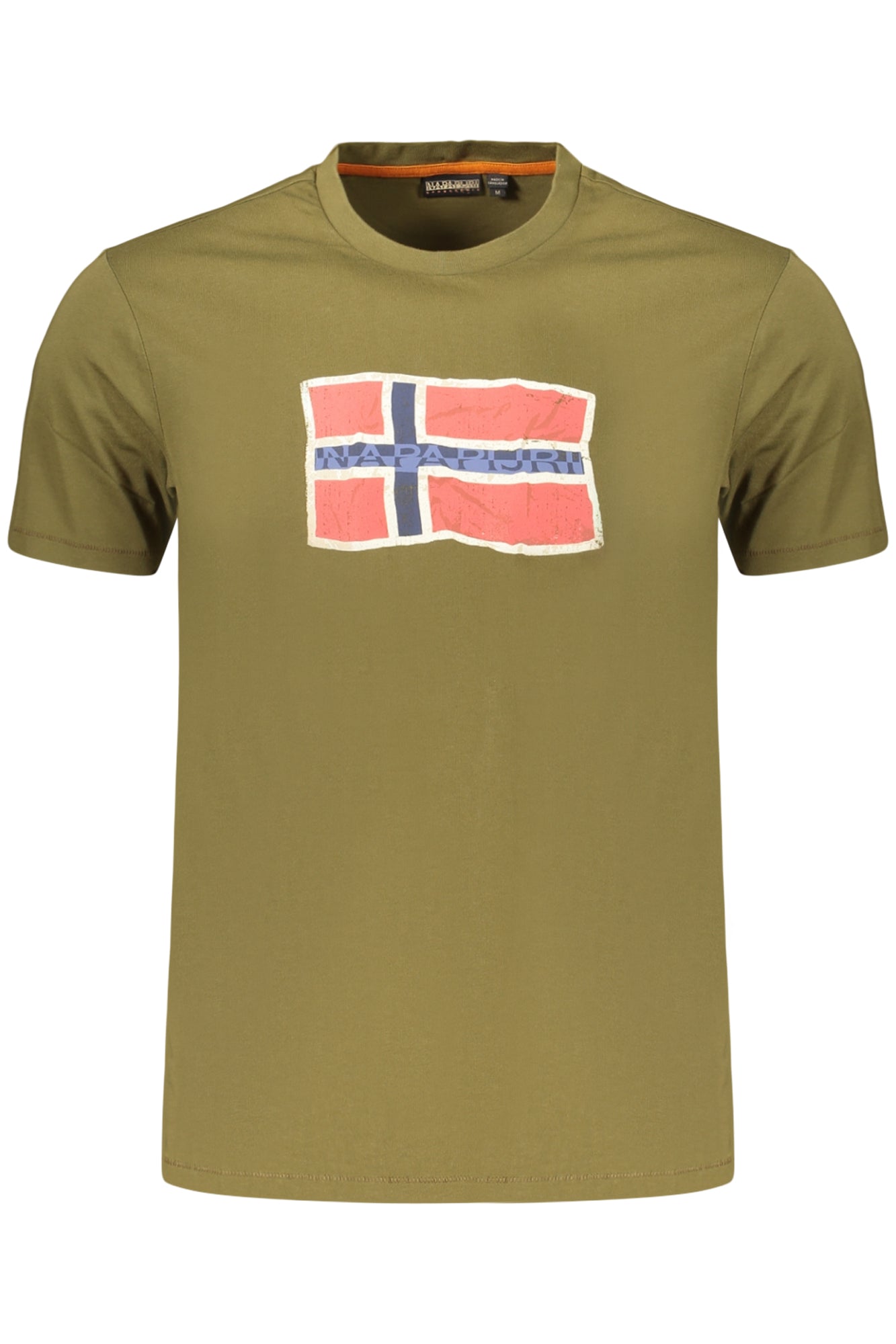 NAPAPIJRI Herren Kurzarm-T-Shirt Grün