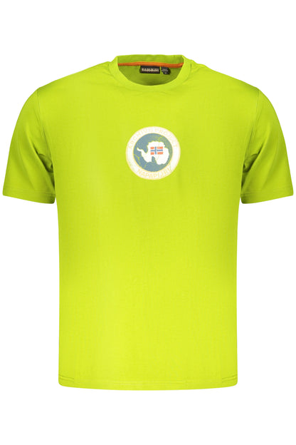 NAPAPIJRI Herren Kurzarm-T-Shirt Grün