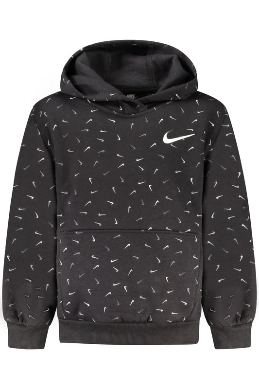 NIKE SCHWARZES KINDER-SWEATSHIRT MIT REISSVERSCHLUSS