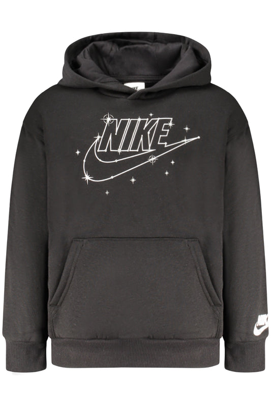 NIKE SCHWARZES KINDER-SWEATSHIRT MIT REISSVERSCHLUSS