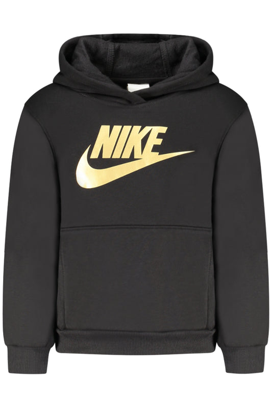 NIKE SCHWARZES KINDER-SWEATSHIRT MIT REISSVERSCHLUSS