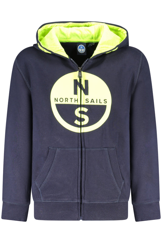 NORTH SAILS KINDER-SWEATSHIRT MIT ZIP BLAU