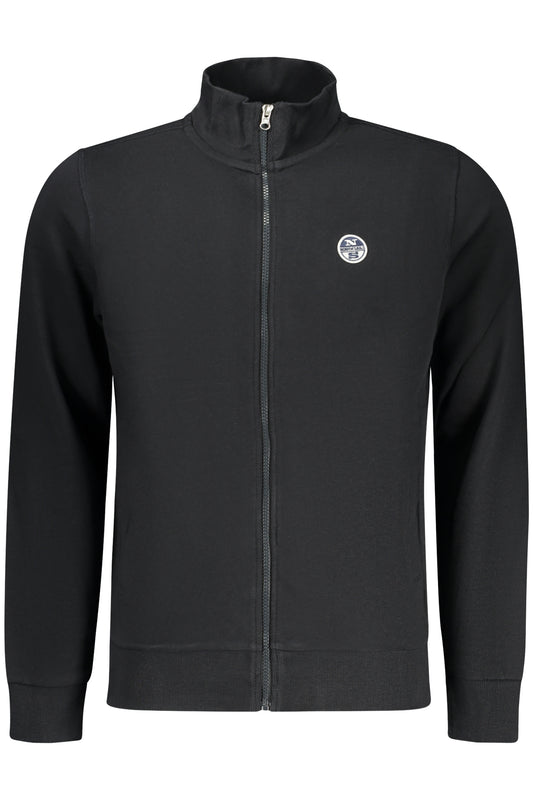NORTH SAILS HERREN SCHWARZES SWEATSHIRT MIT REISSVERSCHLUSS