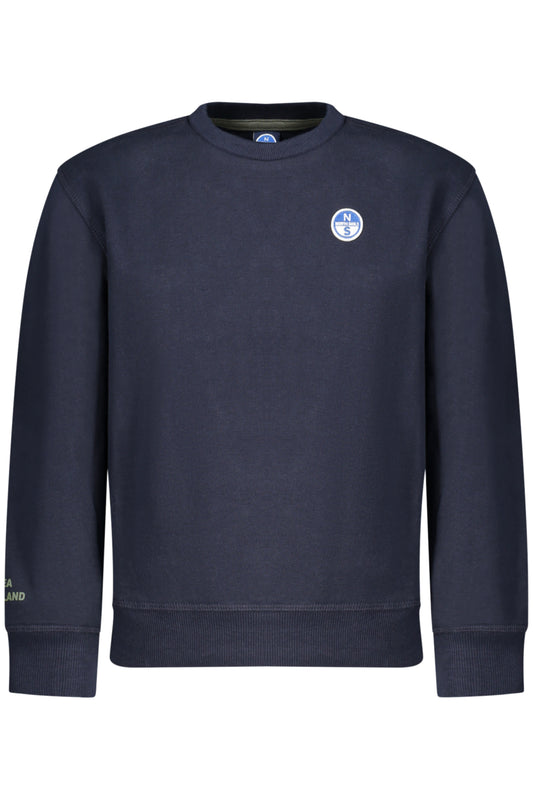 NORTH SAILS KINDER-SWEATSHIRT IN BLAUEM ZIP-UP-MODE
