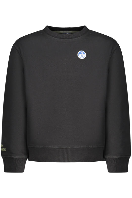 NORTH SAILS SCHWARZES KINDER-SWEATSHIRT MIT REISSVERSCHLUSS