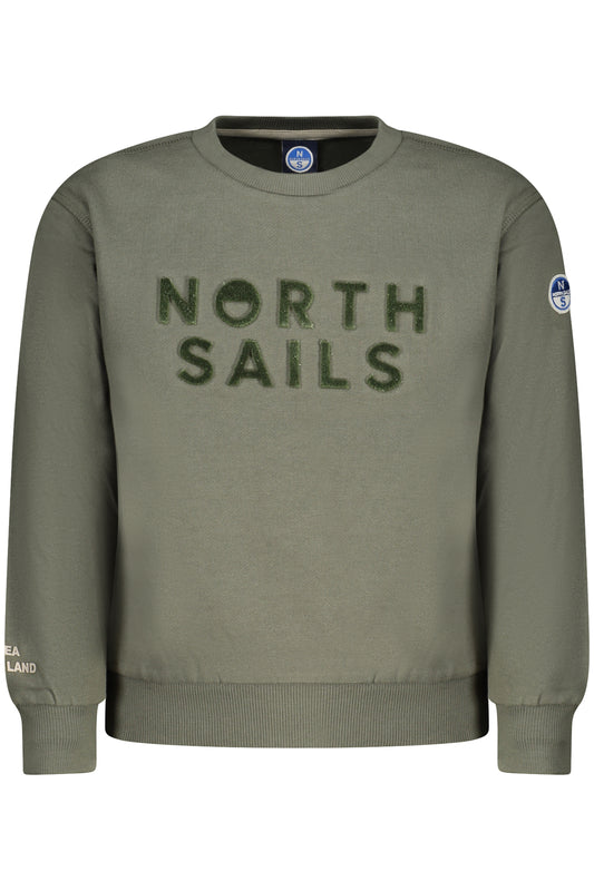 NORTH SAILS KINDER-SWEATSHIRT MIT REISSVERSCHLUSS, GRÜN
