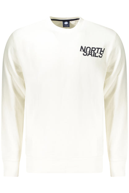 NORTH SAILS HERREN-SWEATSHIRT MIT ZIP WEISS