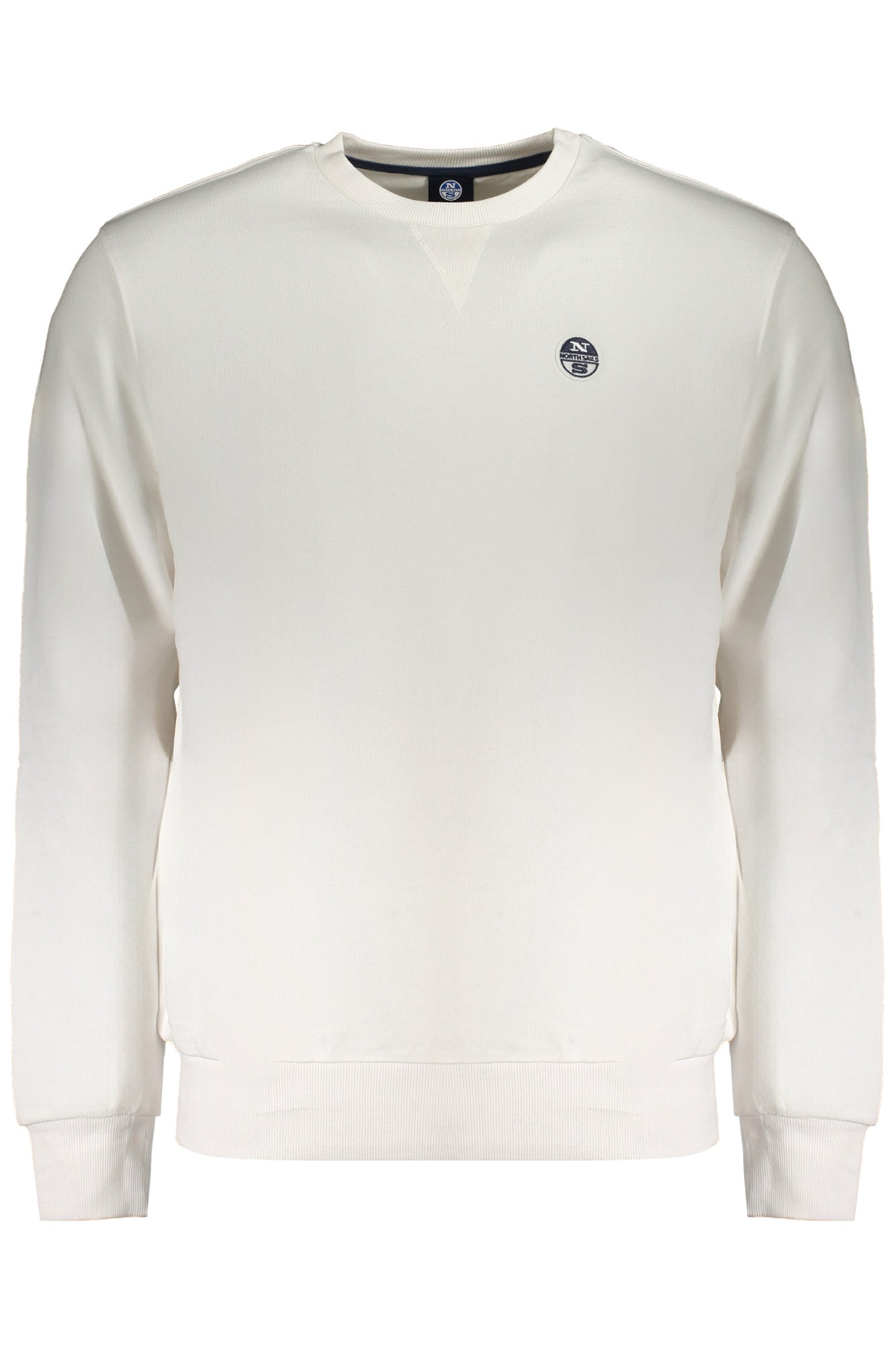 NORTH SAILS WEISSES SWEATSHIRT FÜR HERREN MIT REISSVERSCHLUSS