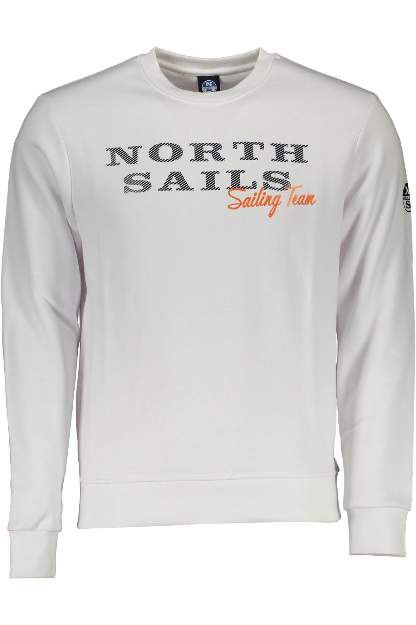 NORTH SAILS HERREN-SWEATSHIRT MIT ZIP WEISS