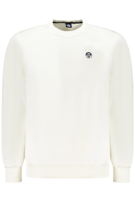NORTH SAILS HERREN SWEATSHIRT MIT ZIP WEISS