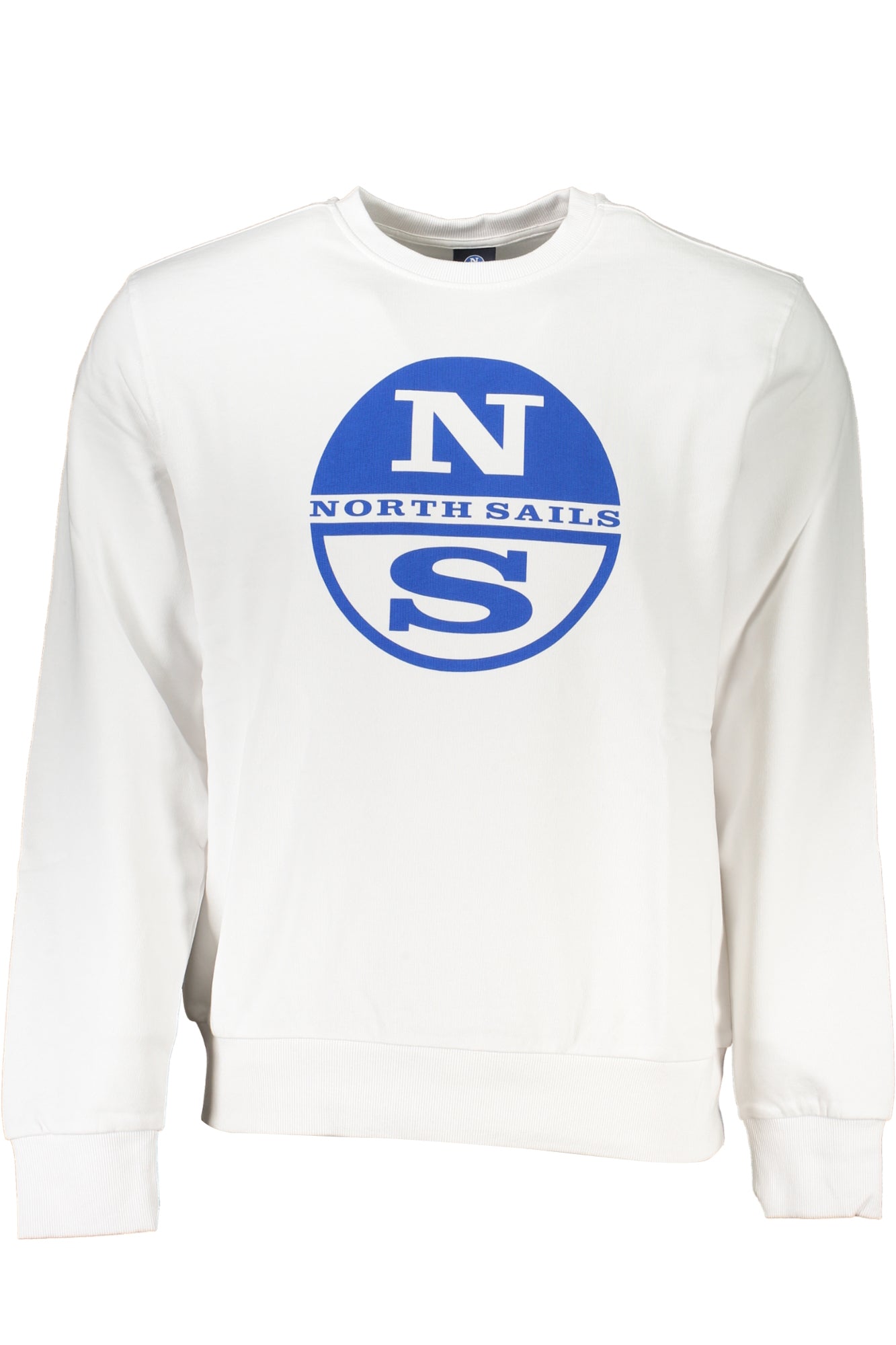 NORTH SAILS WEISSES SWEATSHIRT FÜR HERREN MIT REISSVERSCHLUSS