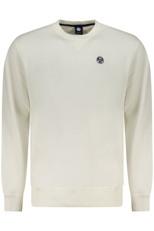 NORTH SAILS HERREN-SWEATSHIRT MIT ZIP WEISS