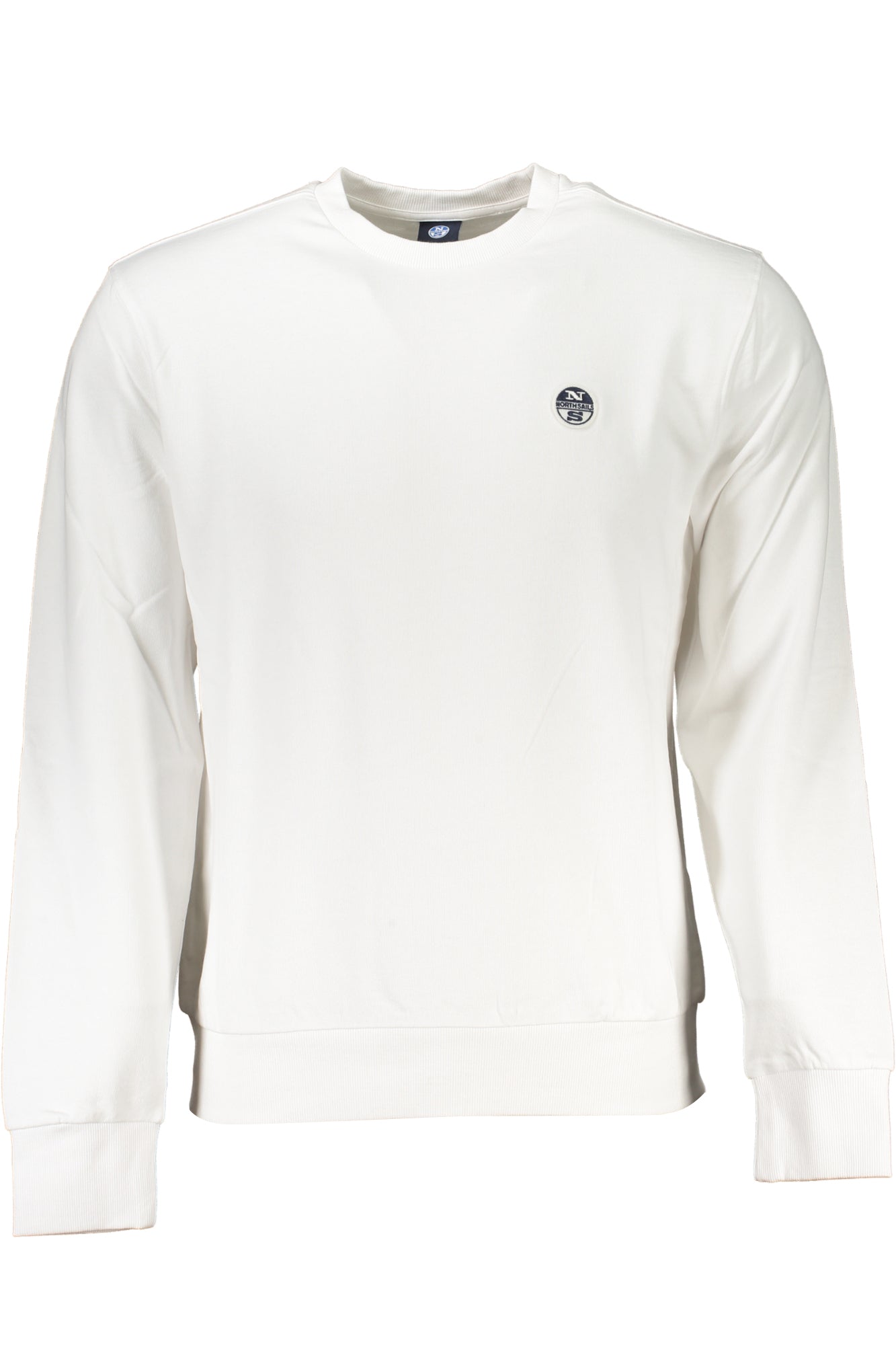 NORTH SAILS WEISSES SWEATSHIRT FÜR HERREN MIT REISSVERSCHLUSS