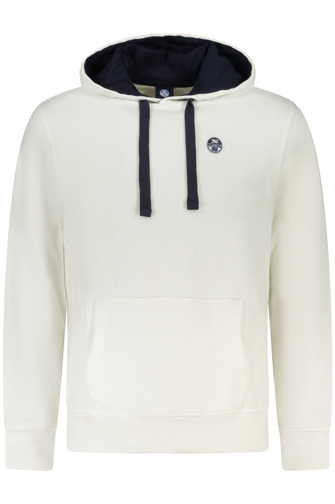 NORTH SAILS HERREN-SWEATSHIRT MIT ZIP WEISS