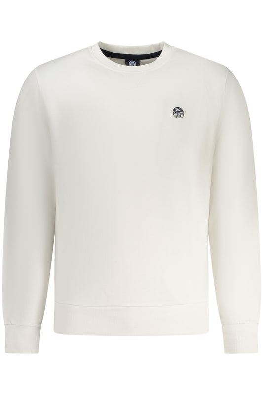 NORTH SAILS HERREN-SWEATSHIRT MIT REISSVERSCHLUSS, WEISS